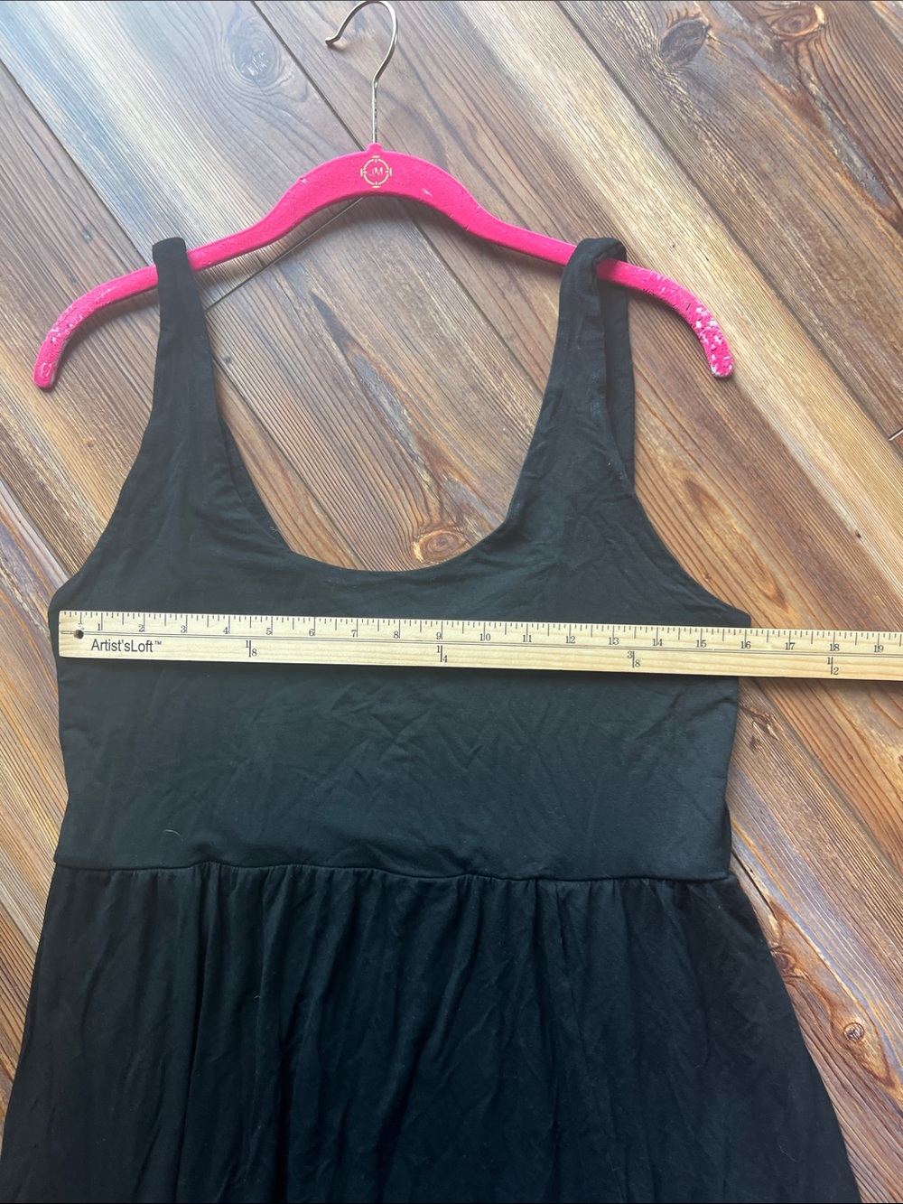 a new day Black Sleeveless Ballet Midi Dress - Picture 9 of 9